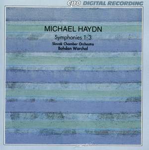 Michael Haydn: Symphonies Nos. 1-3