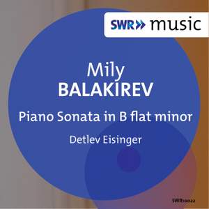 Balakirev: Piano Sonata in B flat minor