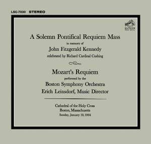 Mozart: Requiem in D minor, K626