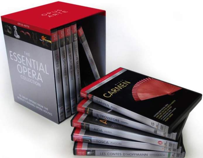 The Royal Opera Collection - Opus Arte: OA1244BD - 22 DVD Videos