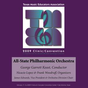 2009 Texas Music Educators Association (TMEA): All-State Philharmonic Orchestra