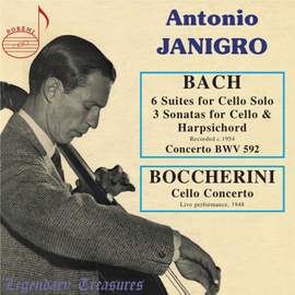 Antonio Janigro plays Bach & Boccherini