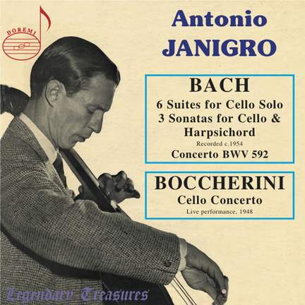 Antonio Janigro plays Bach & Boccherini