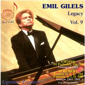 Emil Gilels Legacy Vol. 9