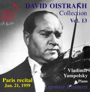 David Oistrakh Collection Volume 13