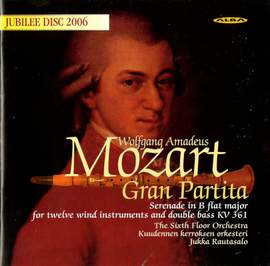 Mozart: Serenade No. 10 in B flat major, K361 'Gran Partita'
