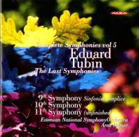 Tubin: Complete Symphonies, Vol. 5: Nos. 9, 10, 11