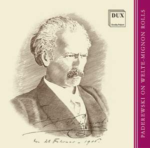 Paderewski on Welte-Mignon Rolls