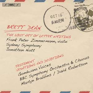 Brett Dean: The Lost Art of Letter Writing