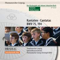 JS Bach: Cantatas BWV 75 & 194