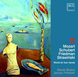 Mozart, Schubert, Friedman & Stravinsky: Works for 4 Hands