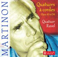 Jean Martinon: String Quartets