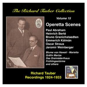 The Richard Tauber Collection, Vol. 15 - Operetta Scenes (1924-1933) Product Image