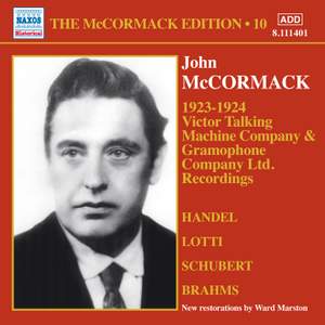 The McCormack Edition Volume 10: (1923–1924)