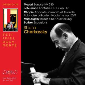 Shura Cherkassky Recital, Salzburg 1961 Product Image