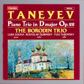 Taneyev, S: Piano Trio in D major, Op. 22