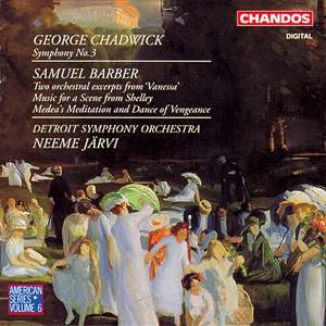 Chadwick: Symphony No. 3 & Barber: Orchestral Works
