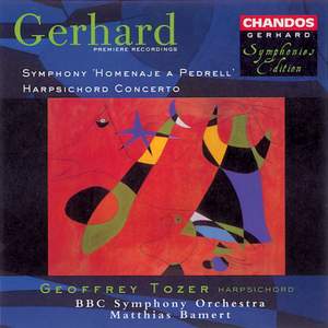 Gerhard: Homenaje a Pedrell & Harpsichord Concerto