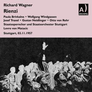 Wagner: Rienzi Product Image