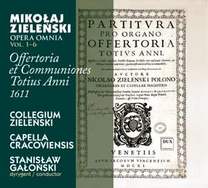 Zielenski: Offertoria Totius Anni 1611