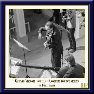 Visconti: Concerto for Two Violins in B flat major Product Image