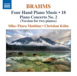 Brahms: Four Hand Piano Music, Volume 18