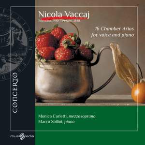 Vaccai: 16 Chamber Arias for voice and piano