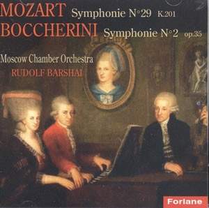 Mozart & Boccherini: Symphonies Nos. 29 & 2