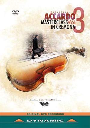 Salvatore Accardo Masterclass in Cremona Vol. 3