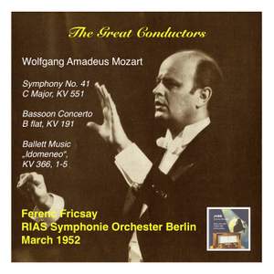 Mozart: Symphony No. 41 in C major, K551 'Jupiter' & Bassoon Concerto