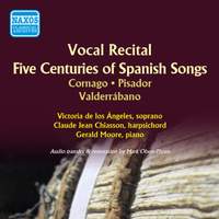 Five Centuries of Spanish Songs