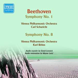 Beethoven: Symphonies Nos. 1 & 8