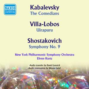 Kabalevsky, Villa-Lobos & Shostakovich: Orchestral Works