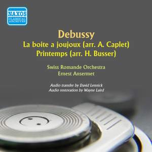 Debussy: La boîte à joujoux & Printemps