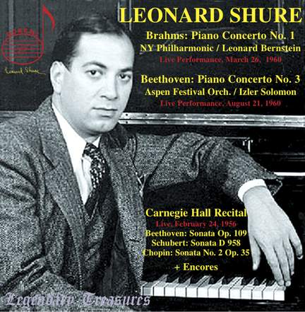 Leonard Shure plays Beethoven & Brahms