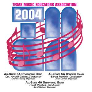 2004 Texas Music Educators Association (TMEA): All-State 5A Symphonic Band, All-State 5A Concert Band & All-State 4A Symphonic Band