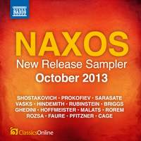 Naxos October 2013 New Release Sampler