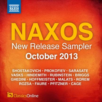 Naxos October 2013 New Release Sampler