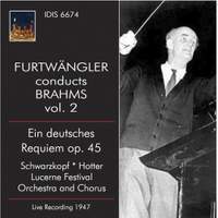 Furtwängler Conducts Brahms, Vol. 2 (Live)