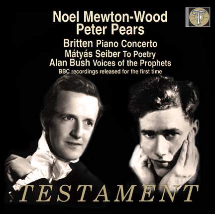 Noel Mewton-Wood & Peter Pears