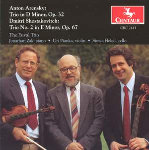 Arensky & Shostakovich: Piano Trios