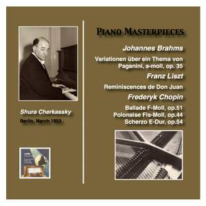 Brahms: Variations on a theme by Paganini in A minor, Op. 35