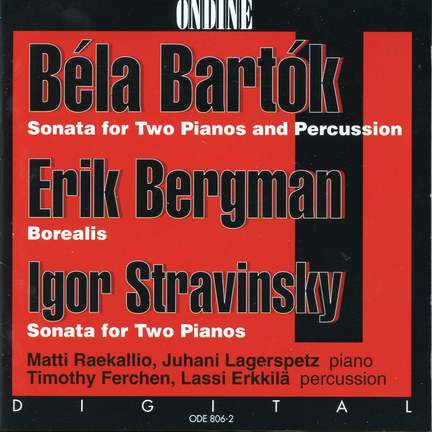 Bartok: Sonata for 2 Pianos and Percussion