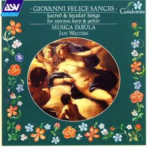 Sances: Sacred and Secular Songs for Soprano, Harp and Guitar