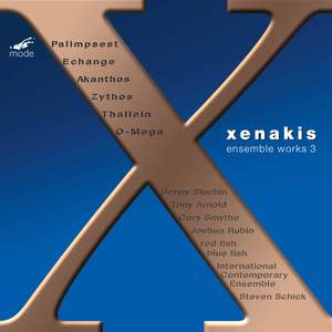 Xenakis Edition Volume 13 - Ensemble Music 3