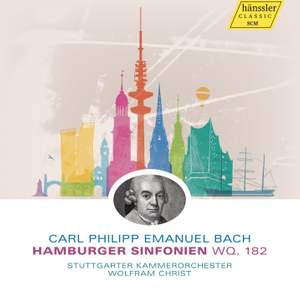 Bach, C P E: Hamburg Symphonies (6) for Strings, Wq. 182 (H657-662)