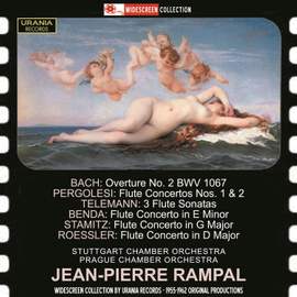 Flute Concerti by Pergolesi, Telemann, Benda, Stamitz and others