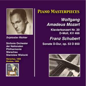 Piano Masterpieces: Sviatoslav Richter plays Wolfgang Amadeus Mozart and Franz Schubert