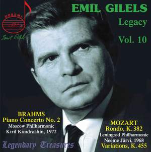 Emil Gilels Legacy Vol. 10