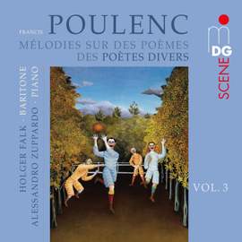 Poulenc: Mélodies sur des poèmes des poètes divers